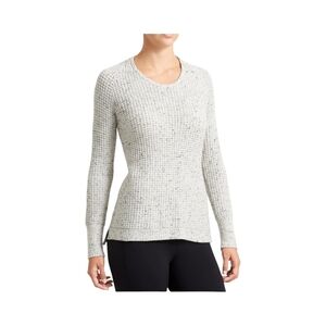 Athleta Lodge Cashmere Sweater Waffle Knit Women's Small‎